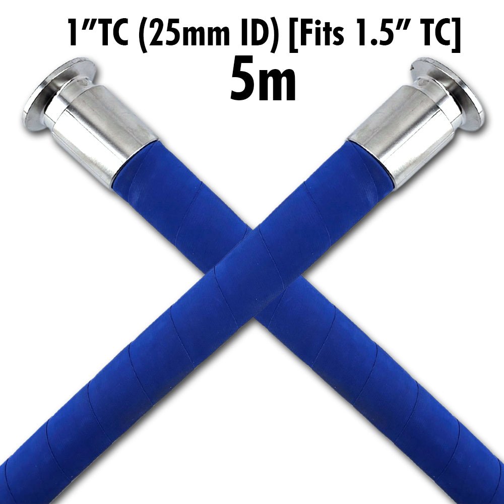 1 inch TC FlexiRoyal brewery hose 5m
