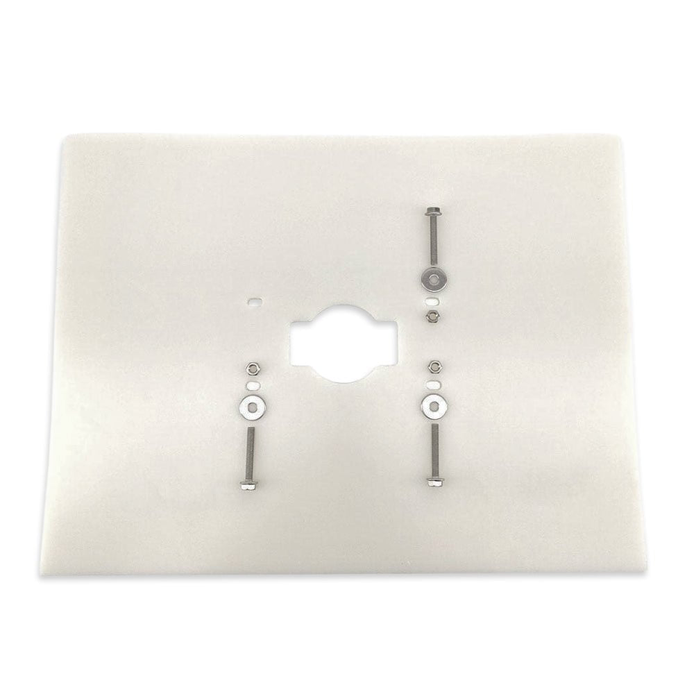 10mm polypropylene base board with mounting bolts for grain mill