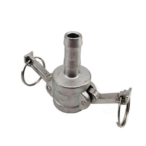 1/2 inch Type C camlock, female cam x 13mm barb