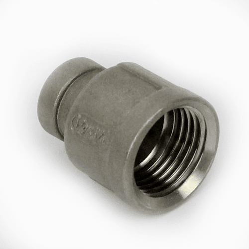 Stainless steel 1/2 x 1/4 BSP reducing socket