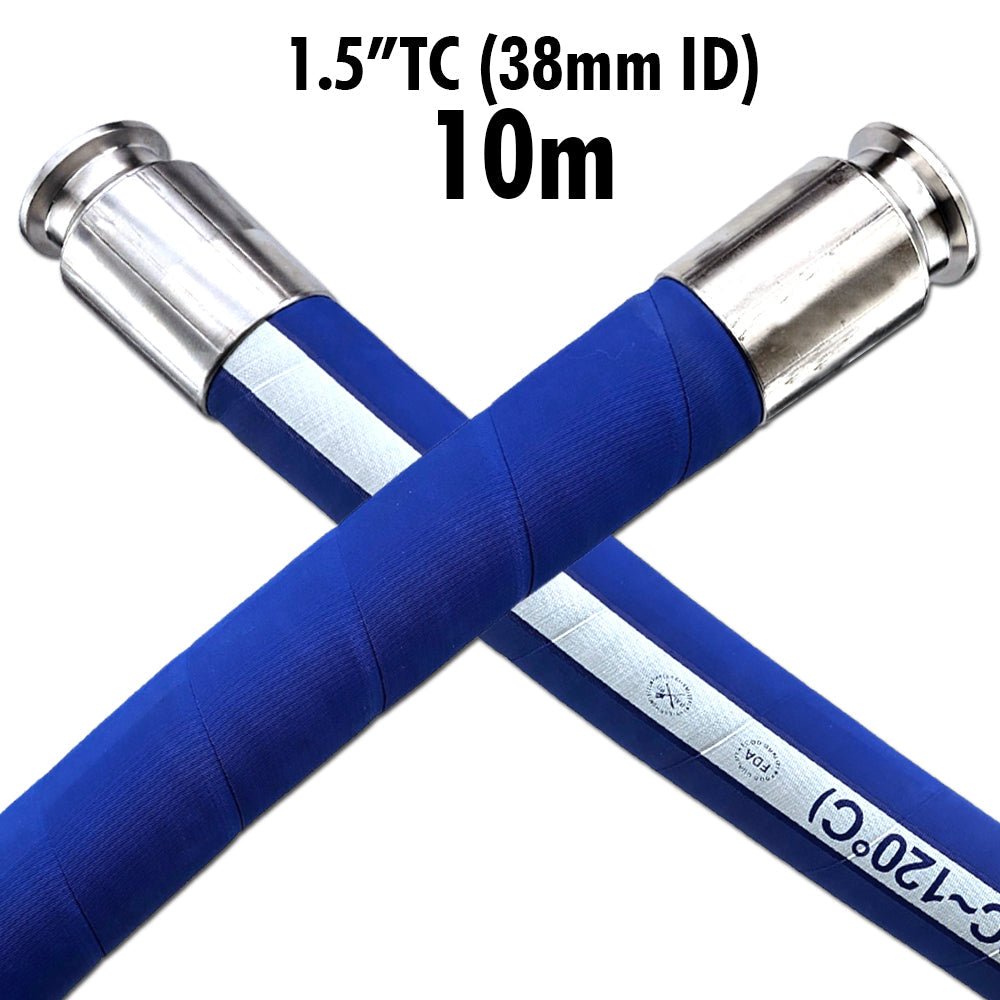 1.5 Inch TC FlexiRoyal EPDM Brewery Hose 10m