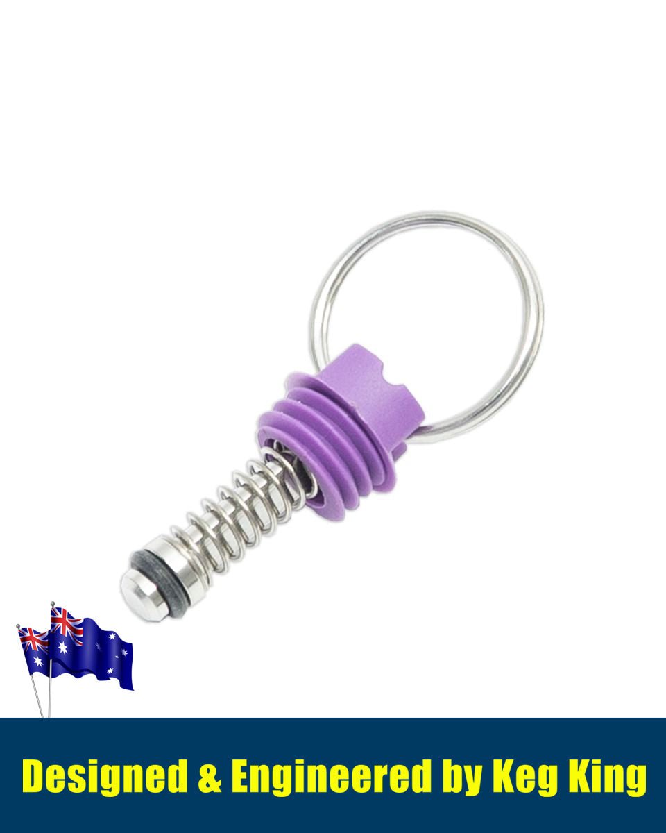 15 PSI purple pressure relief valve