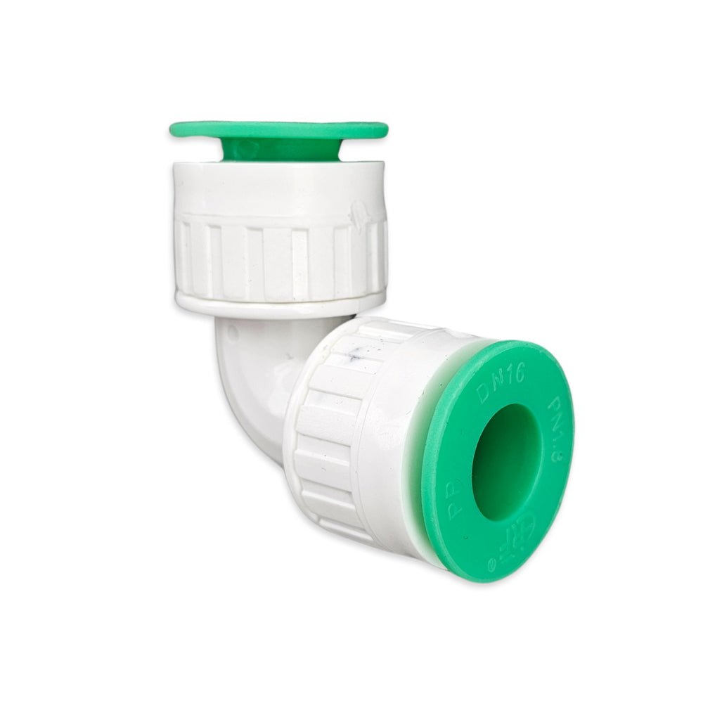 16mm push-in elbow PPR fitting