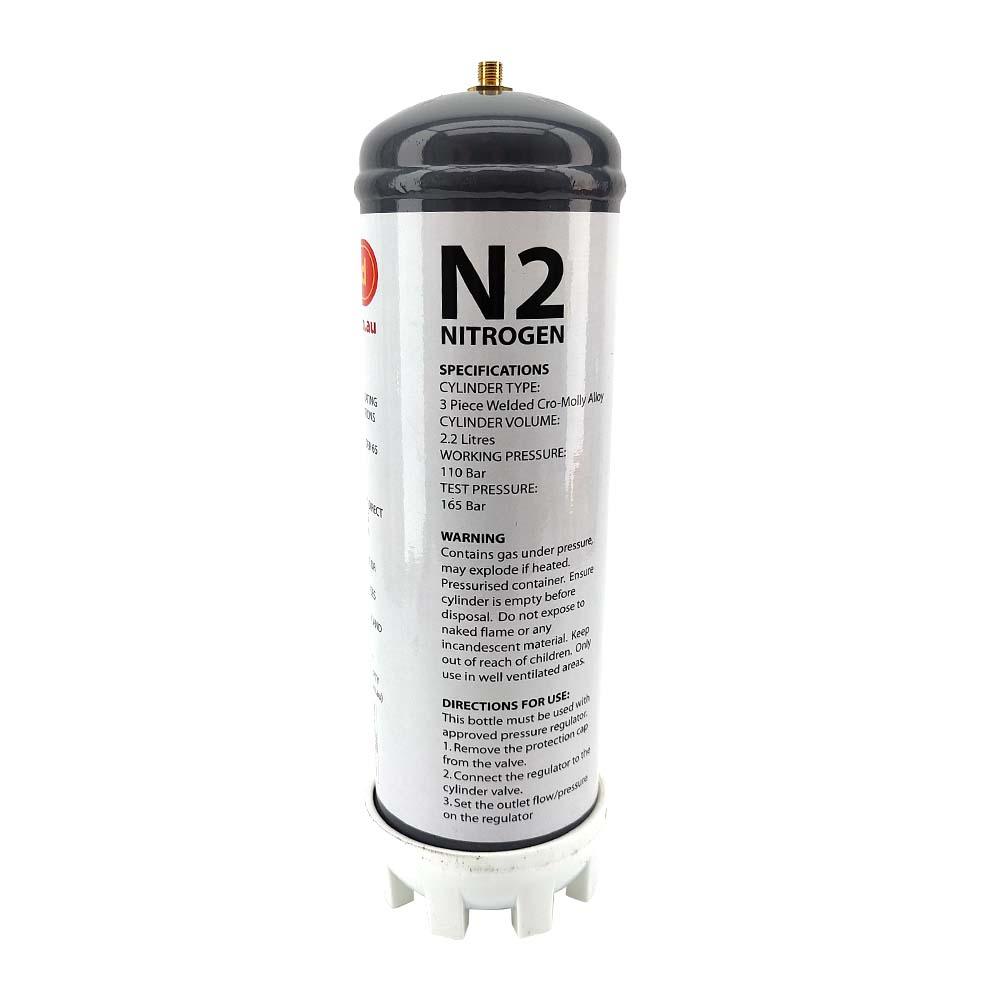 2.2L Nitrogen Disposable Gas Cylinder