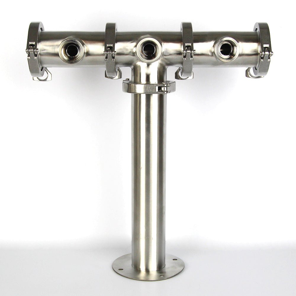 2 inch Tri Clover Tee Extension x 3/4 Female