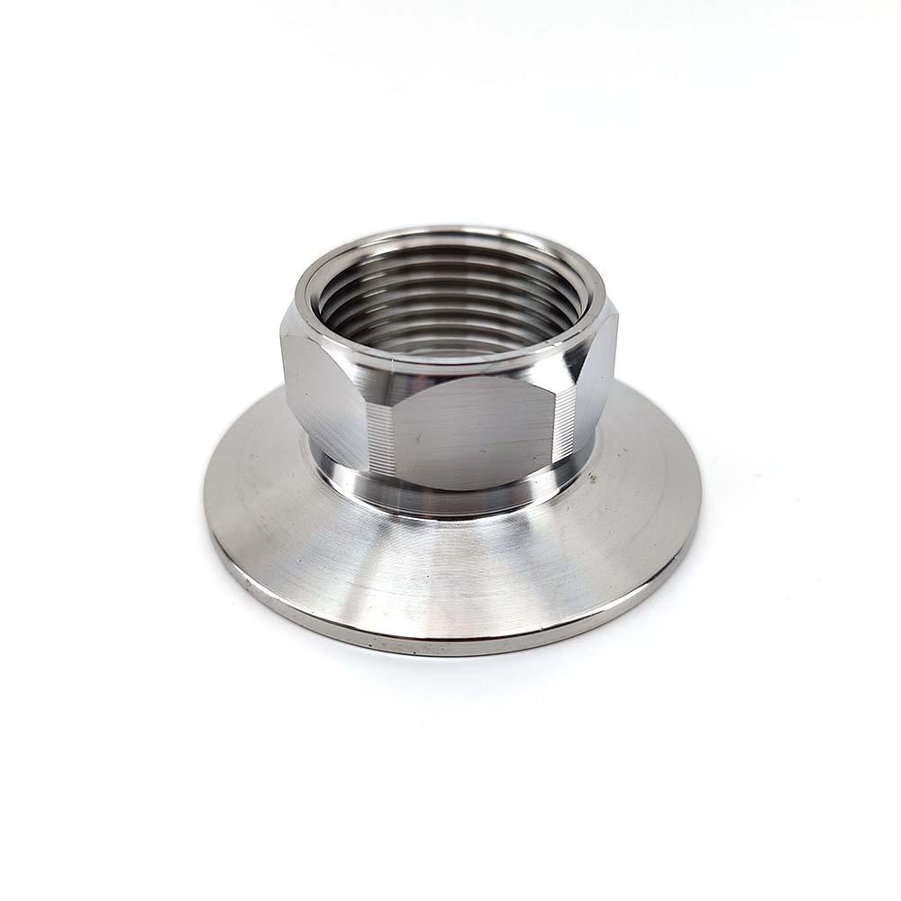 2 inch tri-clover x 1 inch female BSP fitting