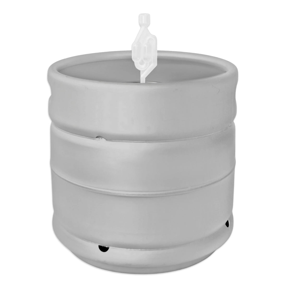29 litre stainless steel kegmenter with flat lid