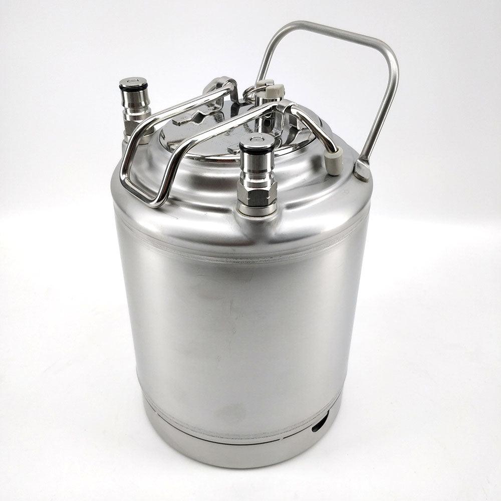2L ball lock keg with Corny style lid
