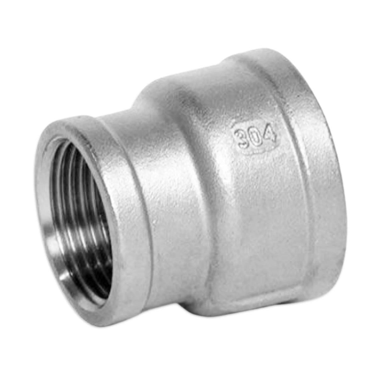 3/8 to 1/4 stainless reducing socket BSP