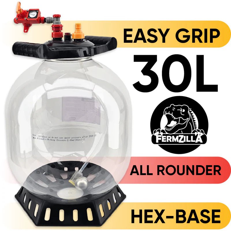 30L FermZilla All Rounder Easy - Grip Pressure Fermenter Starter Kit - Distillery King Australia