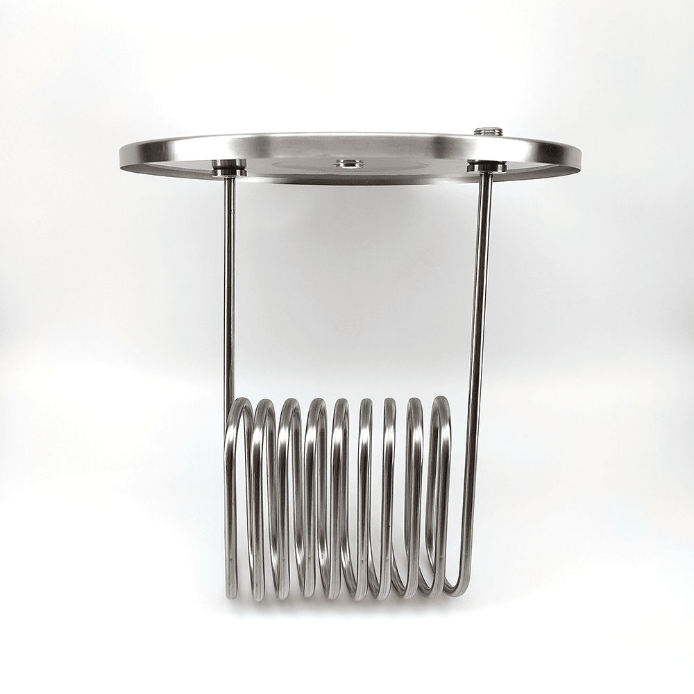 32L Stainless Steel Conical Fermenter lid with glycol cooling heating coil