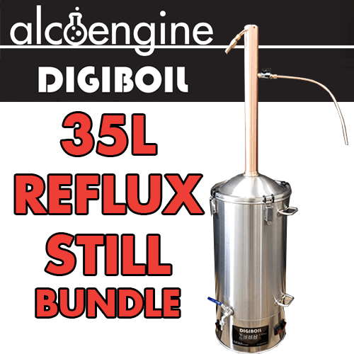 35L copper reflux still bundle