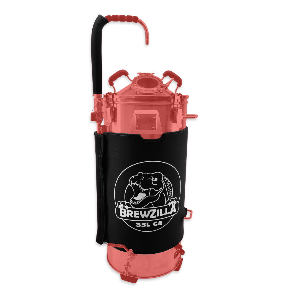 35L BrewZilla Gen 4 neoprene jacket with recirculation arm cover