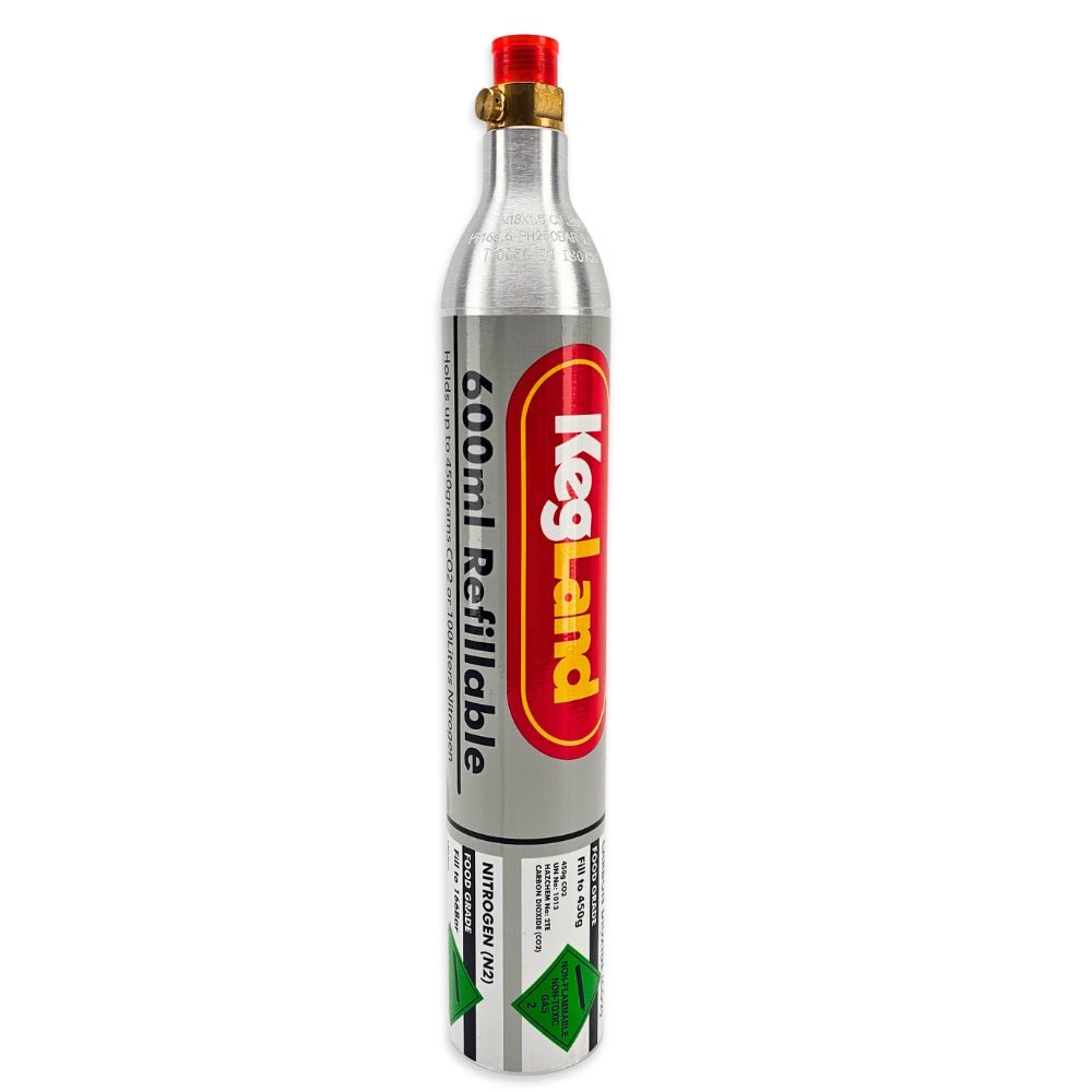450g refillable CO2 cylinder, G1/2 thread