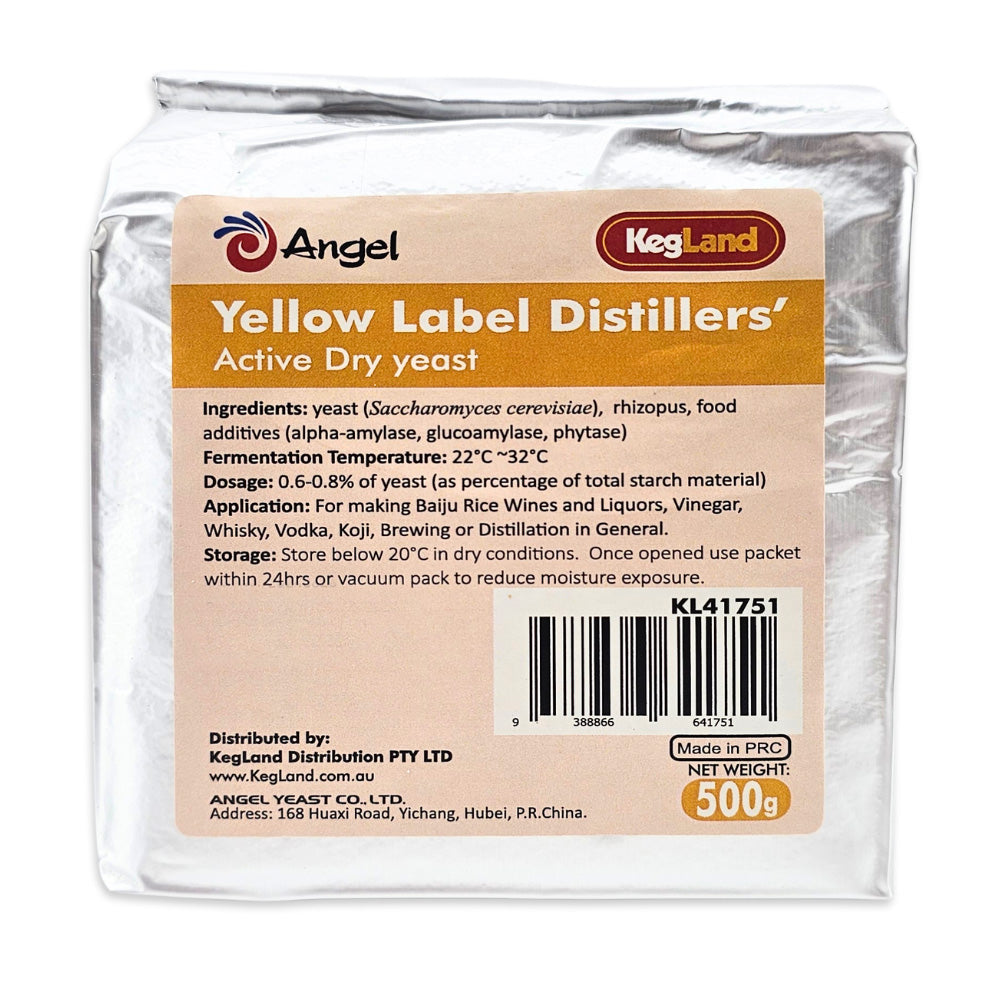Angel Yellow Label yeast 500g brick