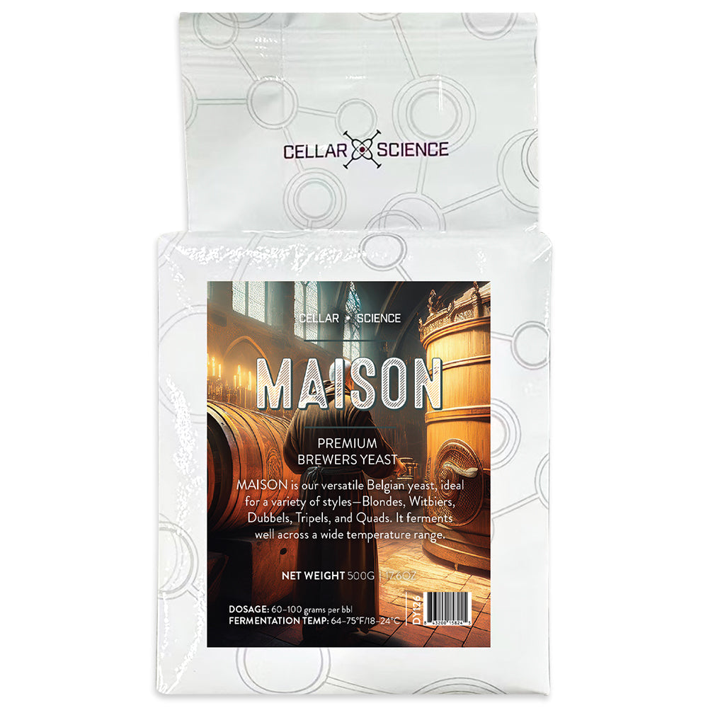 CellarScience MAISON Belgian ale yeast 500g brick