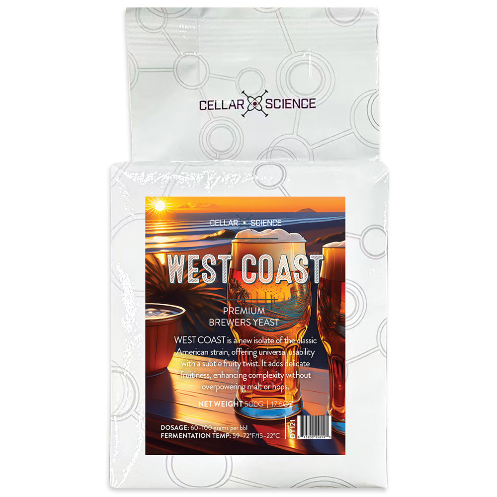 CellarScience WEST COAST ale yeast 500g brick