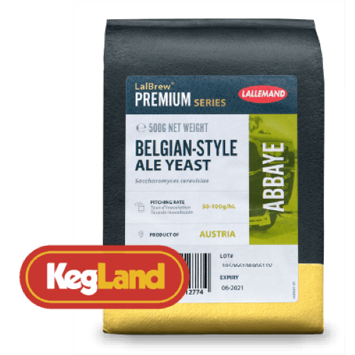 LalBrew Premium Abbaye ale yeast 500g brick