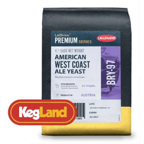 LalBrew Premium BRY-97 ale yeast 500g brick