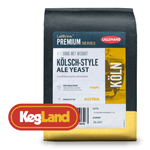 LalBrew Premium Kolsch ale yeast 500g brick