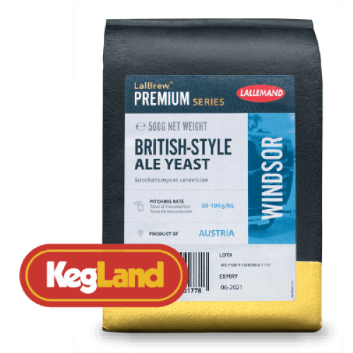 LalBrew Premium Windsor ale yeast 500g brick