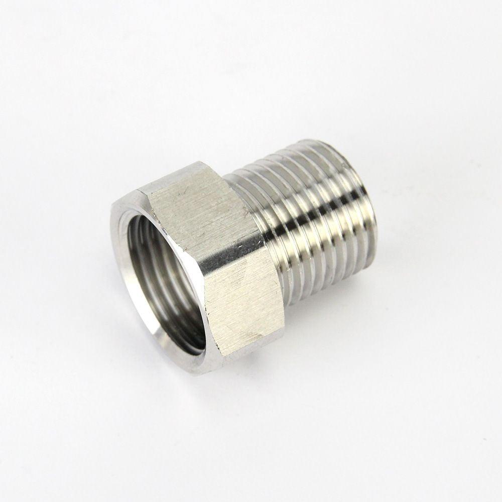 Stainless steel 5/8 to 1/2 adaptor fitting