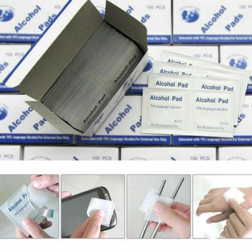 70% isopropyl alcohol pad box of 100