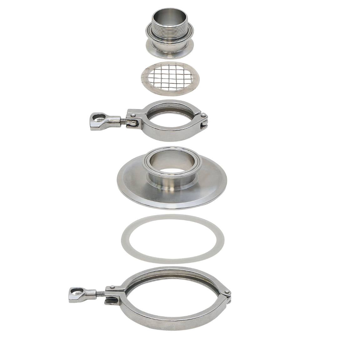 Grainfather distilling lid with T500 reflux condenser attachment kit
