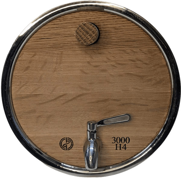Oak Barrel 6.5L BadMo H4 American Oak Heavy Toast Char 4 Badmotivator Legacy Barrel