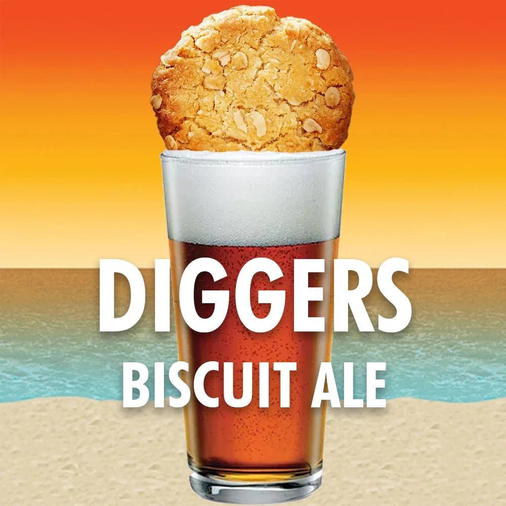 All Grain Recipe Kit - Historical Beer - Diggers Biscuit Ale - Distillery King Australia