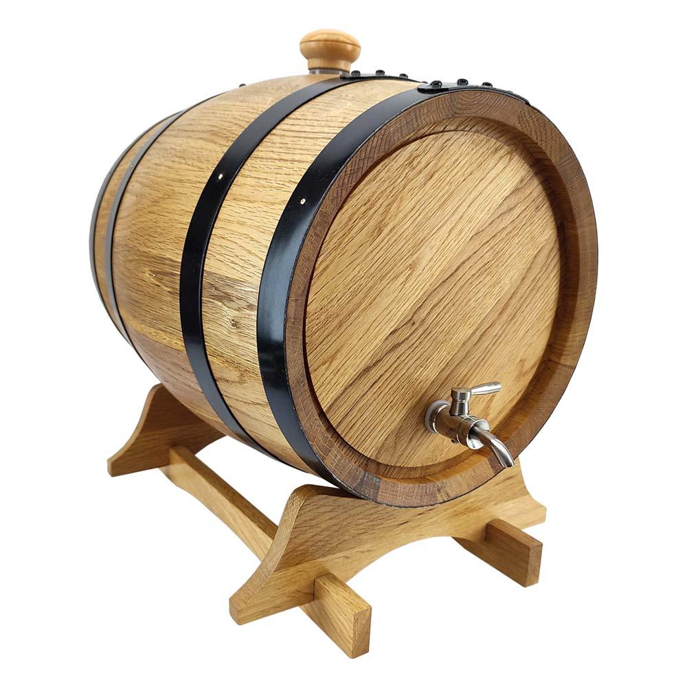 10L American White Oak barrel, medium toast