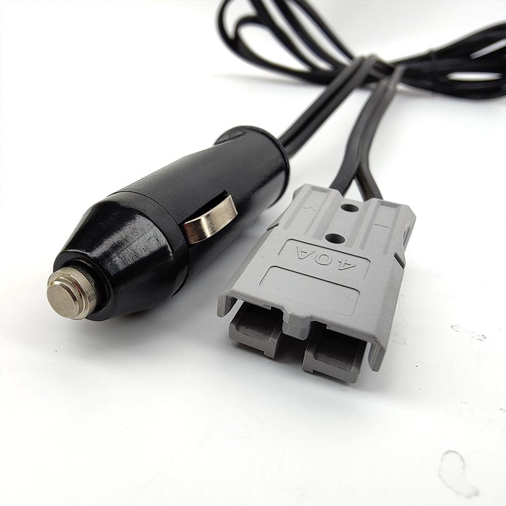 Anderson Plug 40A to Cigarette Lighter Plug 1.8m