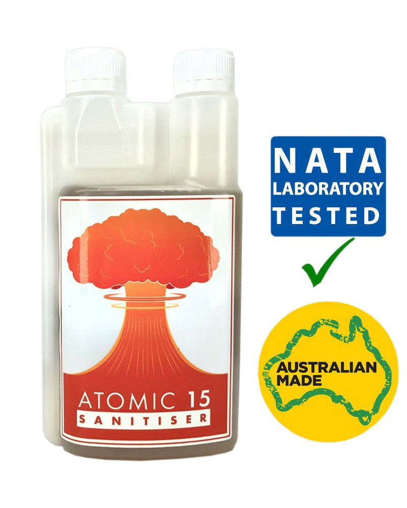 Atomic 15 Foaming Sanitiser - No Rinse