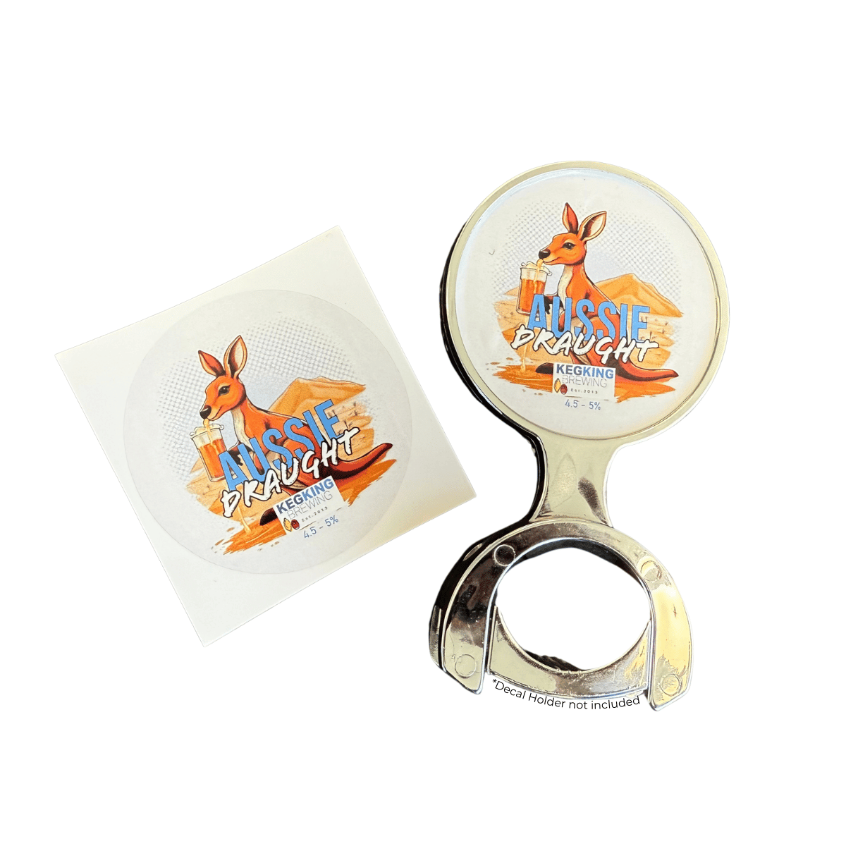 Aussie Draught decal sticker