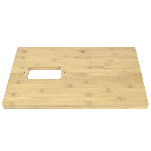 Bamboo base board for grain mill