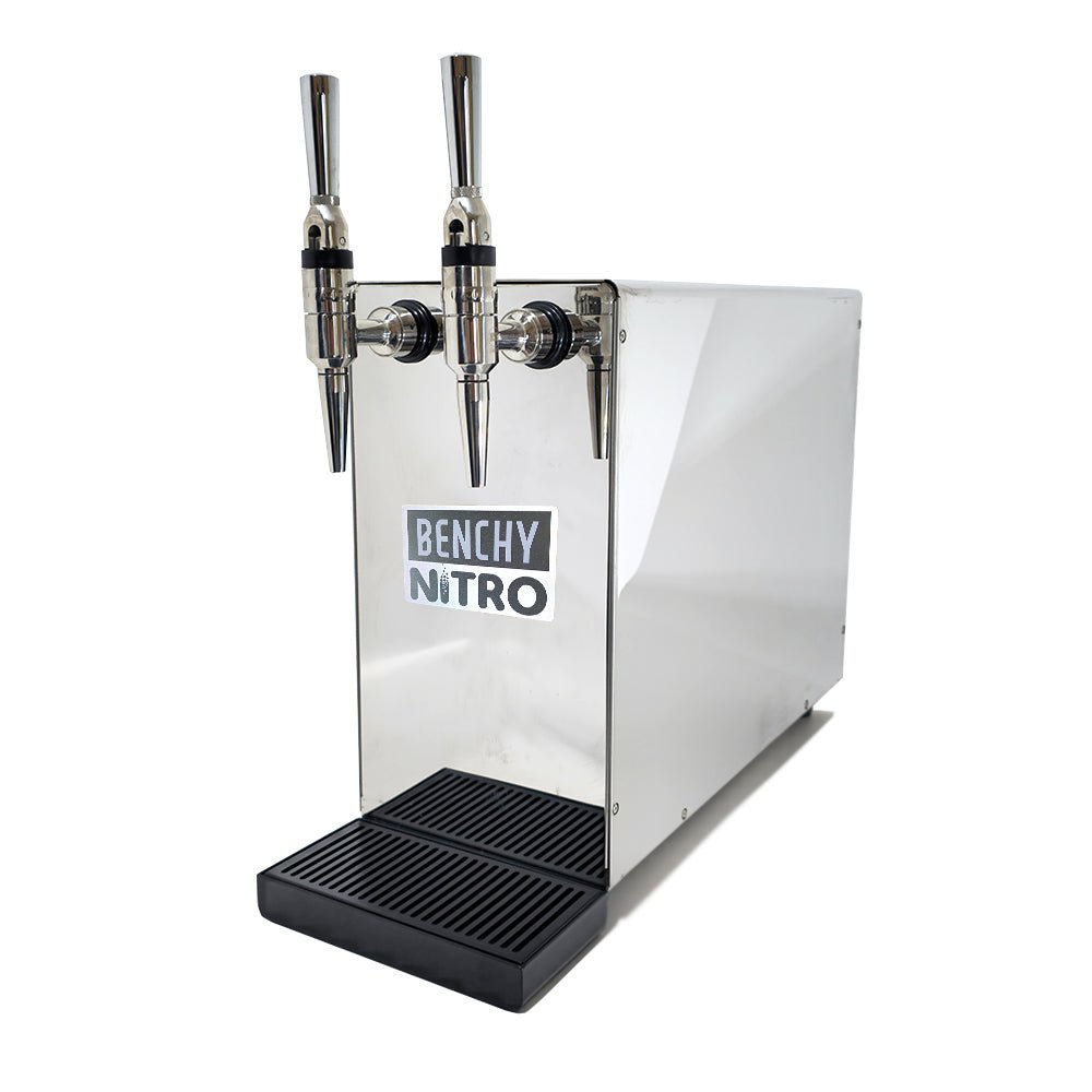 Benchy Nitro dispenser double taps