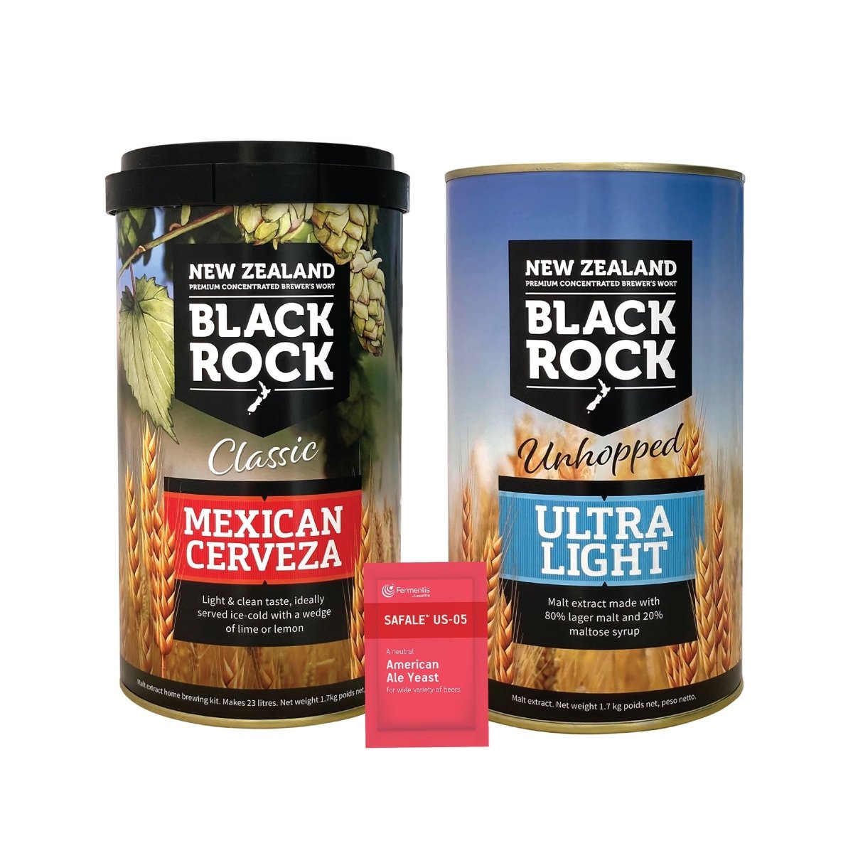 Black Rock Classic Mexican Cerveza FBR Bundle