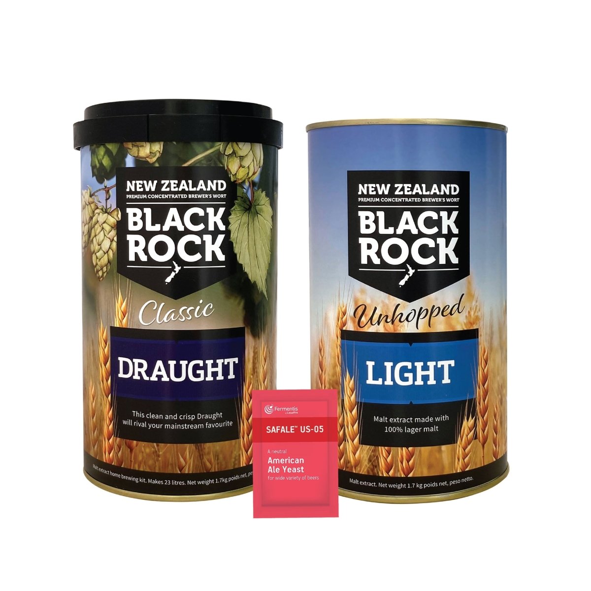 Black Rock Classic New Zealand Draught FBR Bundle