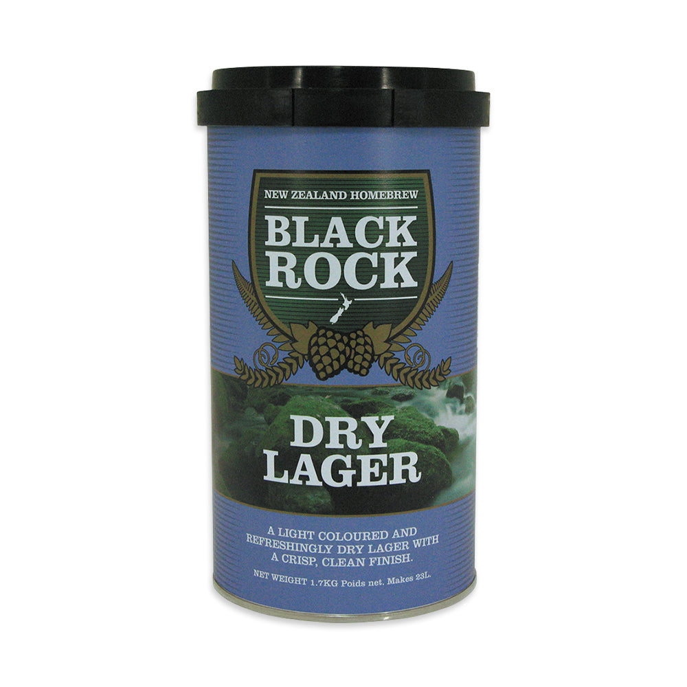 Black Rock Dry Lager beer kit, 1.7kg