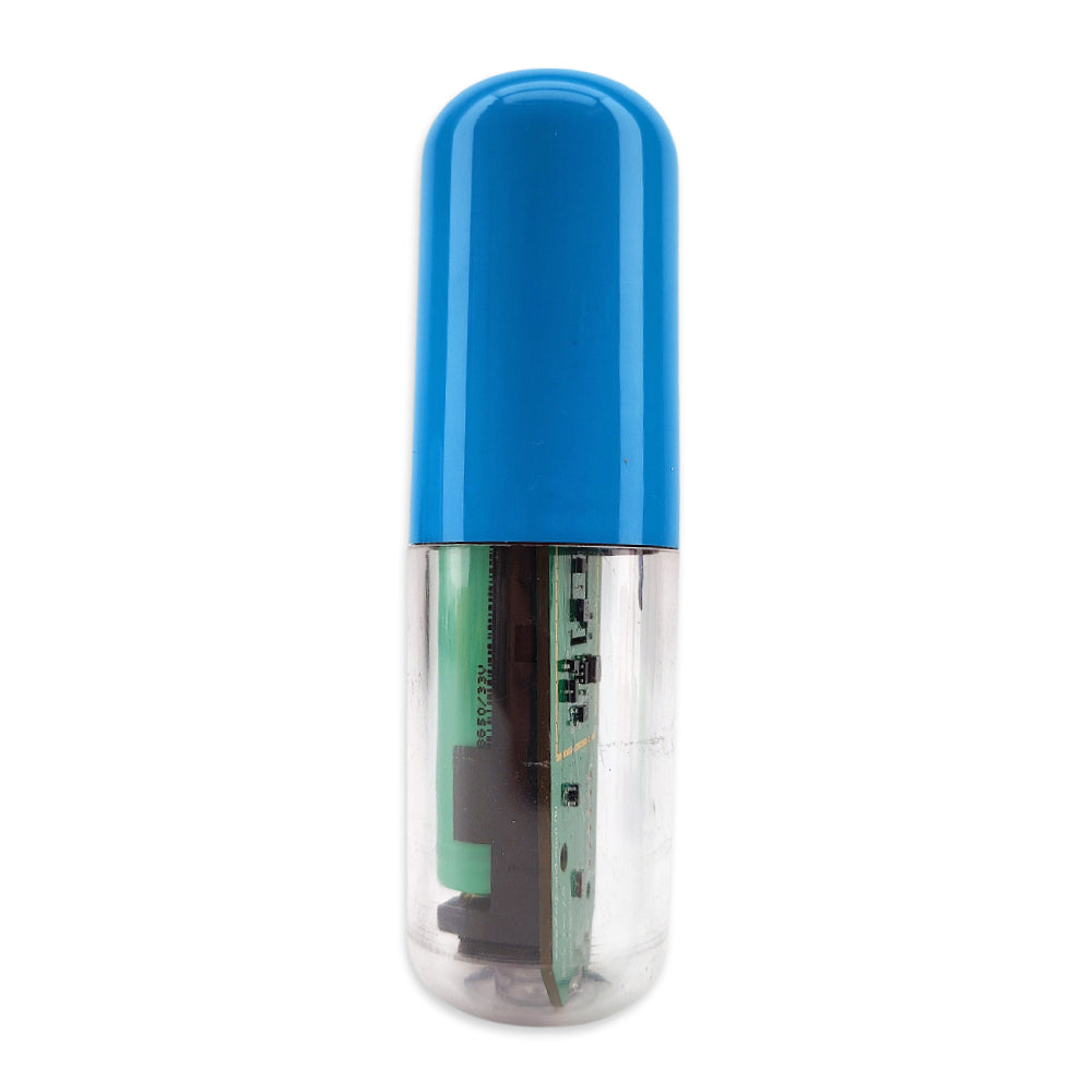 Blue RAPT Pill hydrometer and thermometer kit