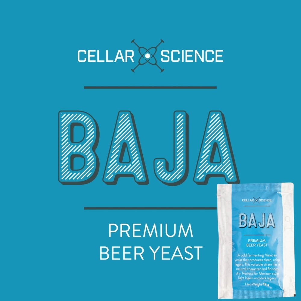 Box of 20 CellarScience Baja yeast 12g packs
