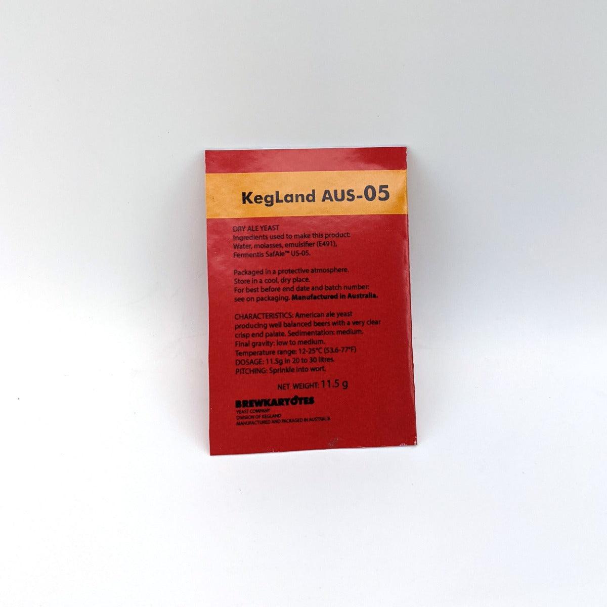 Brewkaryotes AUS-05 Yeast 11.5g Sachet