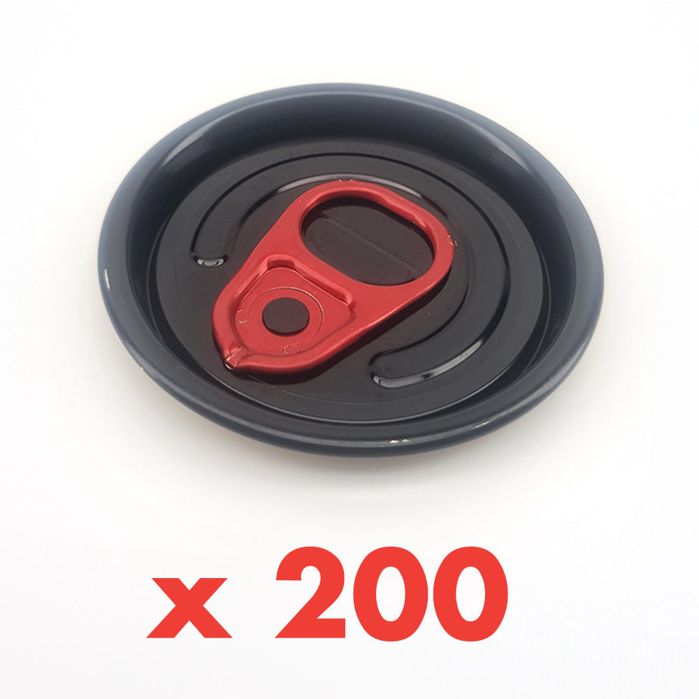 Sleeve of black full aperture B64 can lids