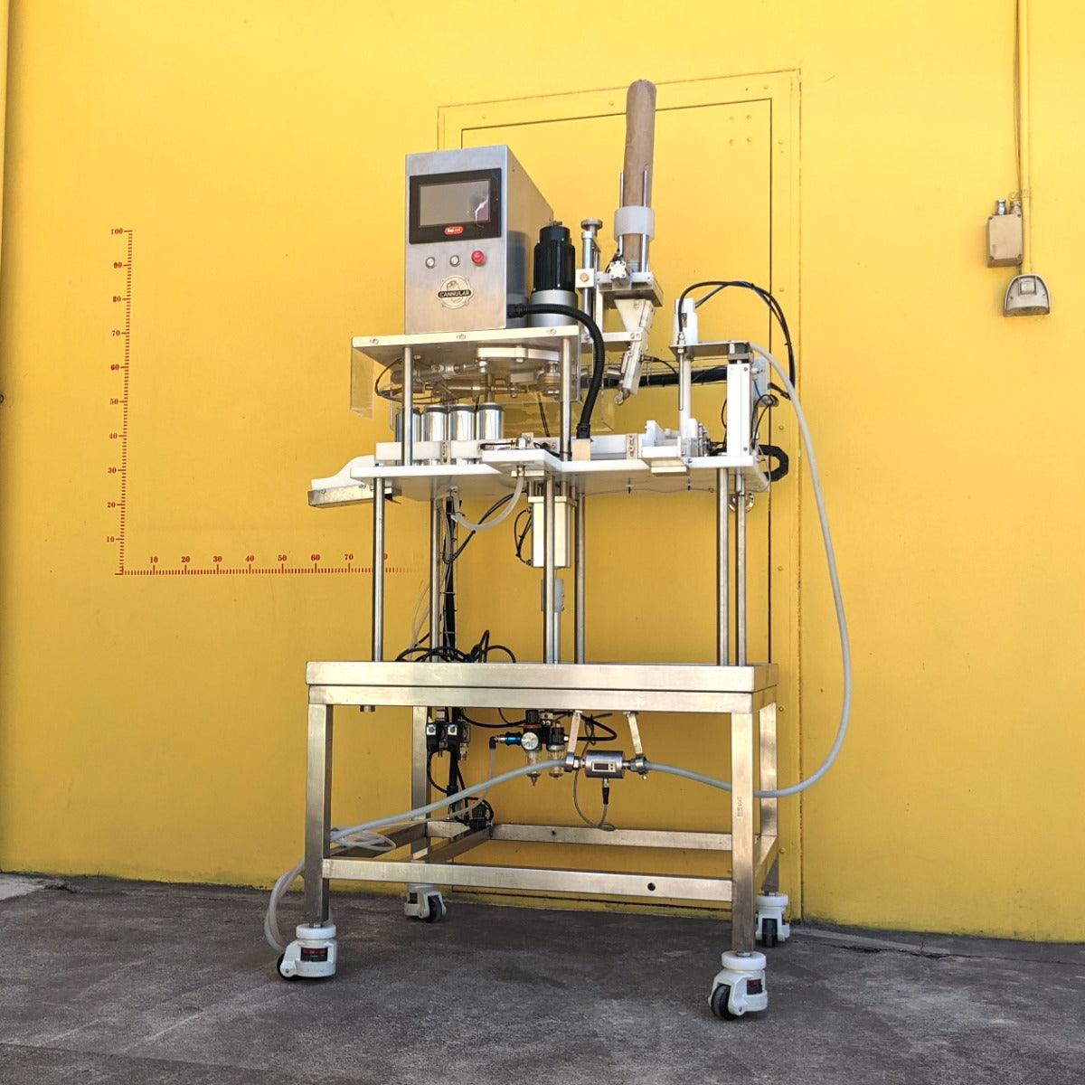 Cannular Fully Automatic Canning Machine Single Lane