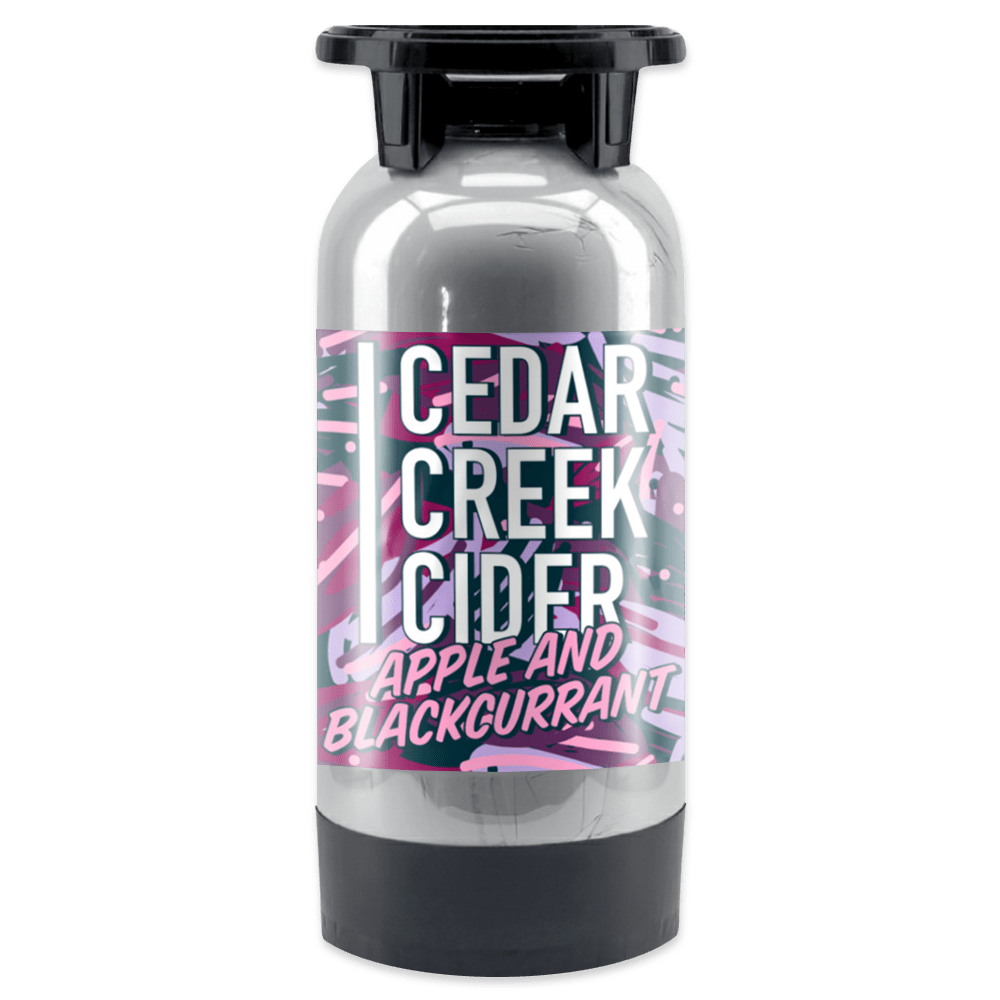 Cedar Creek Cider Apple and Blackcurrant 20L Talos keg