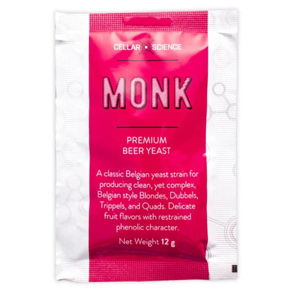CellarScience Beer Yeast MONK Belgian Abbey Ale Yeast - Distillery King Australia
