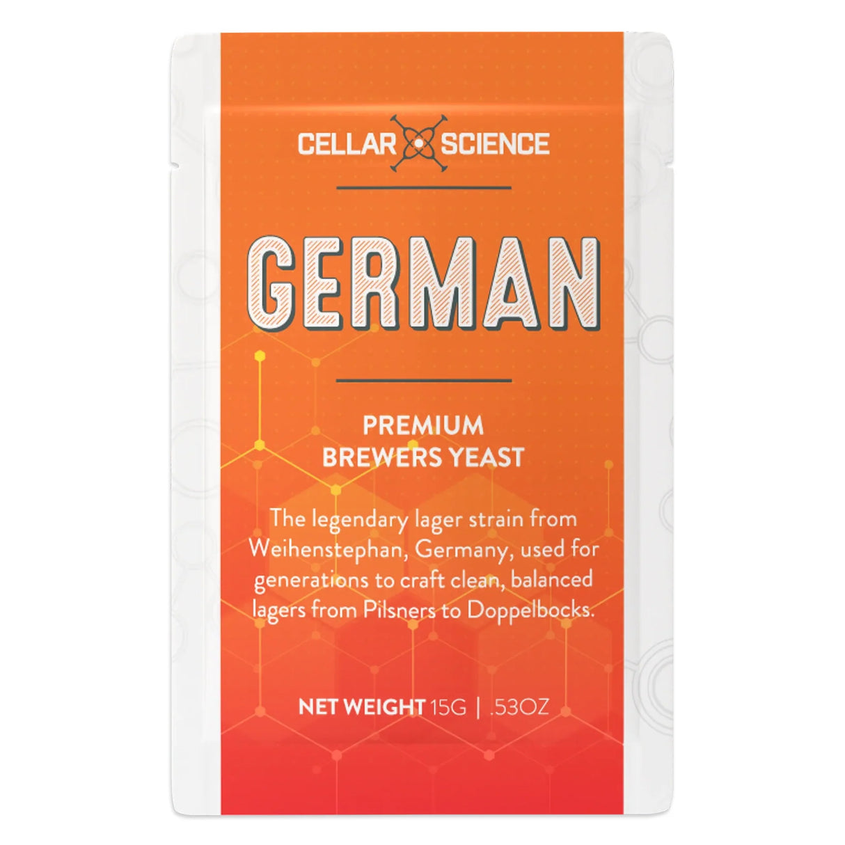 CellarScience GERMAN Weihenstephan Lager Yeast 15g pack