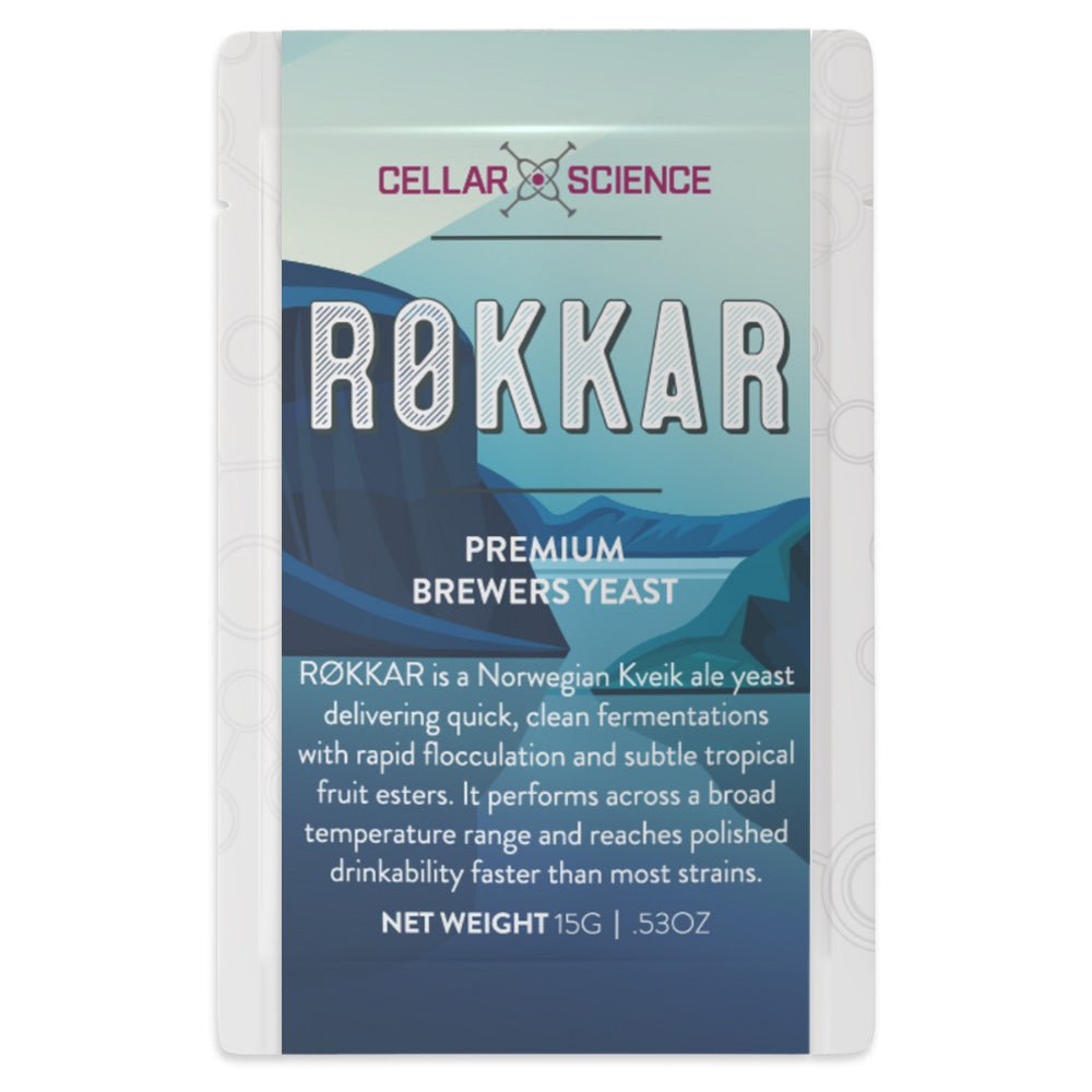 CellarScience RØKKAR ale yeast 15g pack