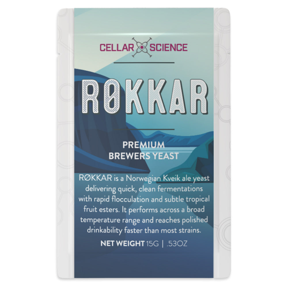CellarScience RØKKAR ale yeast 15g pack