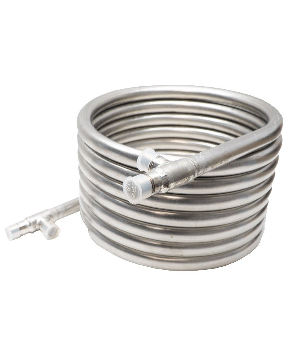 Counter Flow Chiller - Stainless Steel - 1/2 Inch BSP Threaded